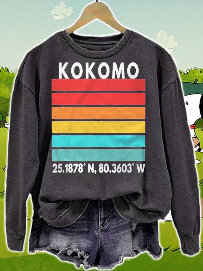 Kokomo Florida Keys Latitude Longitude shirt sweatshirt