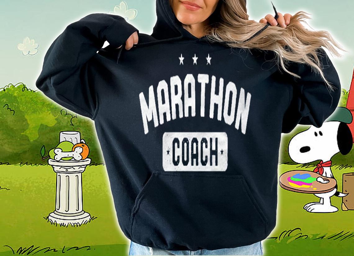 Marathon Coach Vintage Marathon Shirt hoodie