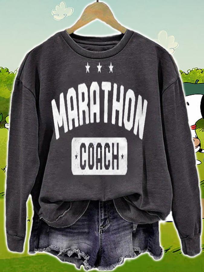 Marathon Coach Vintage Marathon Shirt sweatshirt