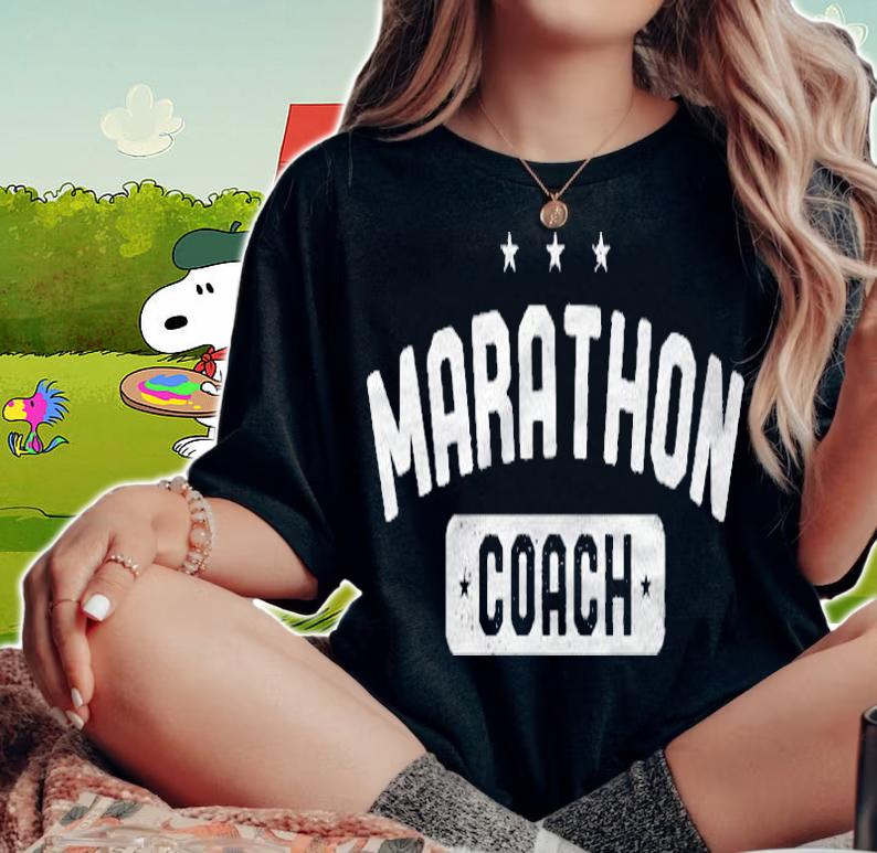 Marathon Coach Vintage Marathon Shirt woman shirt