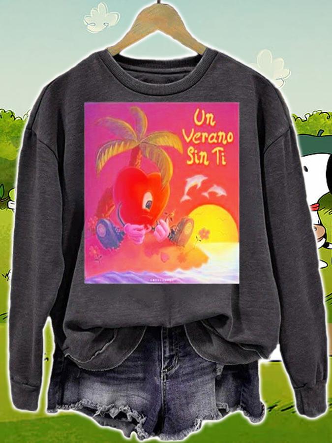 My Heart Sad Un Verano Sin Ti T-Shirt sweatshirt