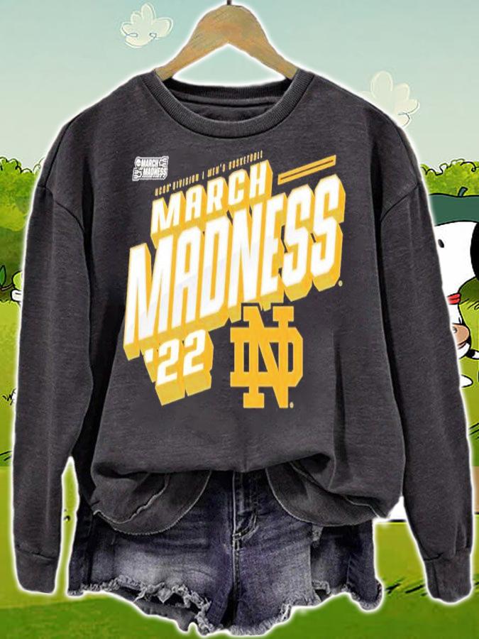 Notre Dame Fighting Irish 2022 NCAA Men's Basketball Tournament March Madness shirt sweatshirt