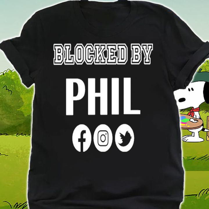 Phil Mickelson Blocked By Phil Shirt shirt
