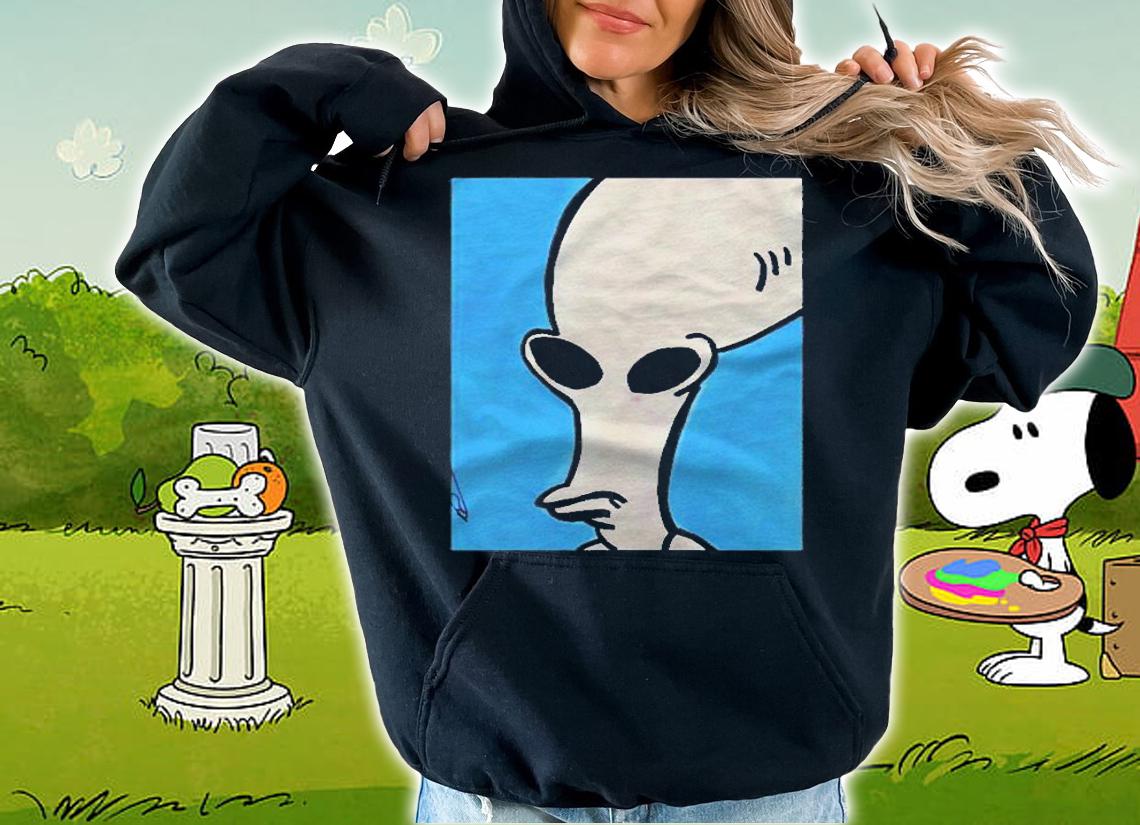 Roger The Alien From American Dad  Full Alien Face Classic Shirt hoodie