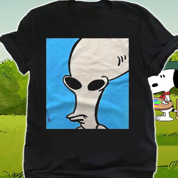 Roger The Alien From American Dad  Full Alien Face Classic Shirt shirt