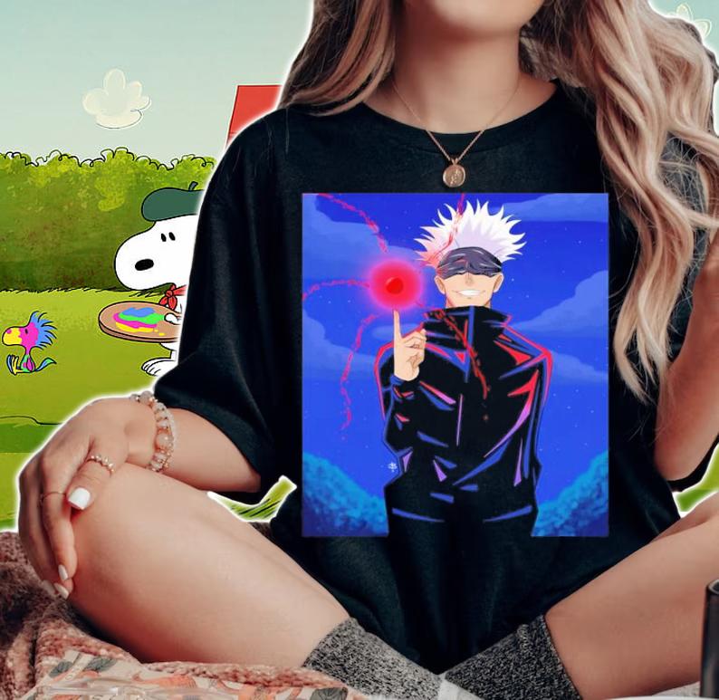 Satoru Gojo Jujutsu Kaisen Cursed Technique Shirt woman shirt