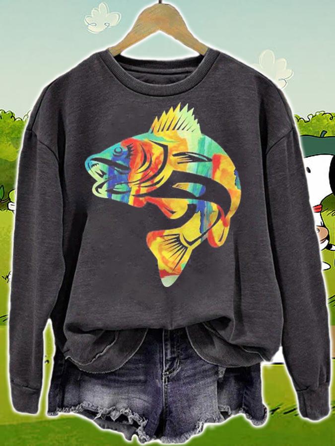 Sea Bass Fishing Shirt  Cool Fish Shirt sweatshirt