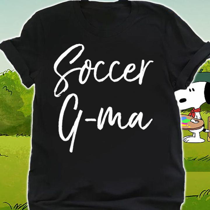 Soccer G Ma Cute Soccer Grandma Crewneck Granny T-Shirt shirt