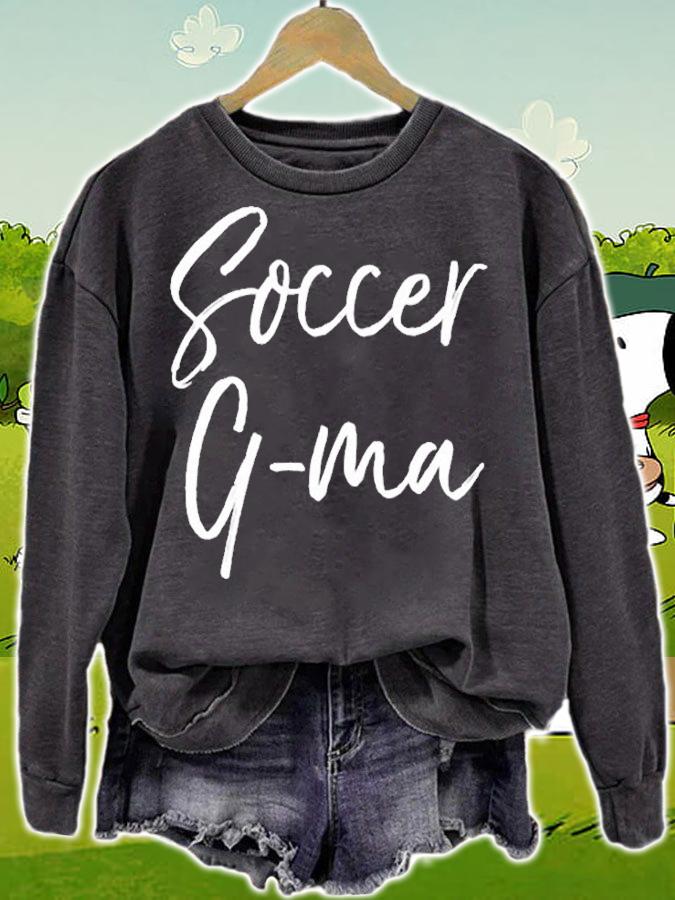 Soccer G Ma Cute Soccer Grandma Crewneck Granny T-Shirt sweatshirt