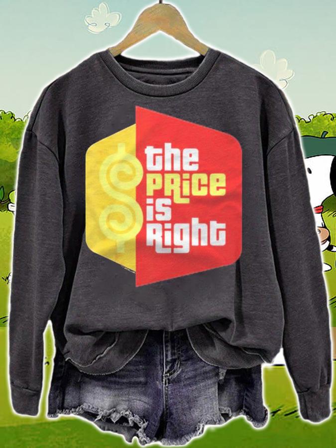 The Price Is Right Gameshow Logo Unisex Graphic Shirt sweatshirt