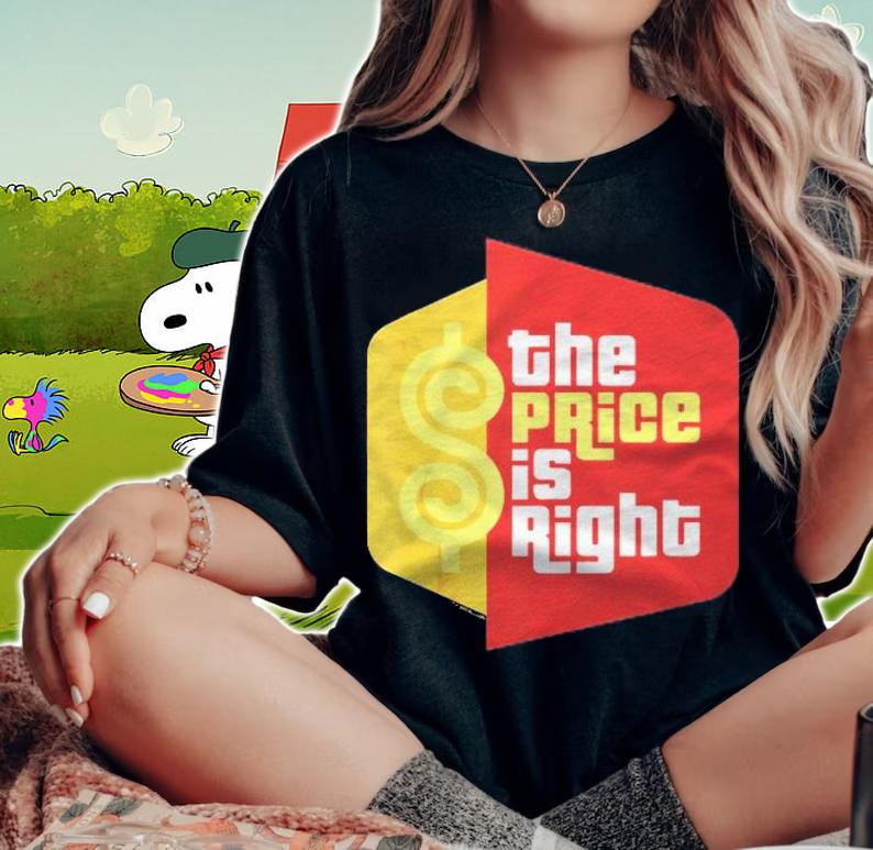 The Price Is Right Gameshow Logo Unisex Graphic Shirt woman shirt
