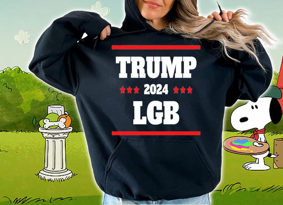 Trump 2024 Let's Go Brandon Funny Biden LGB T-Shirt hoodie