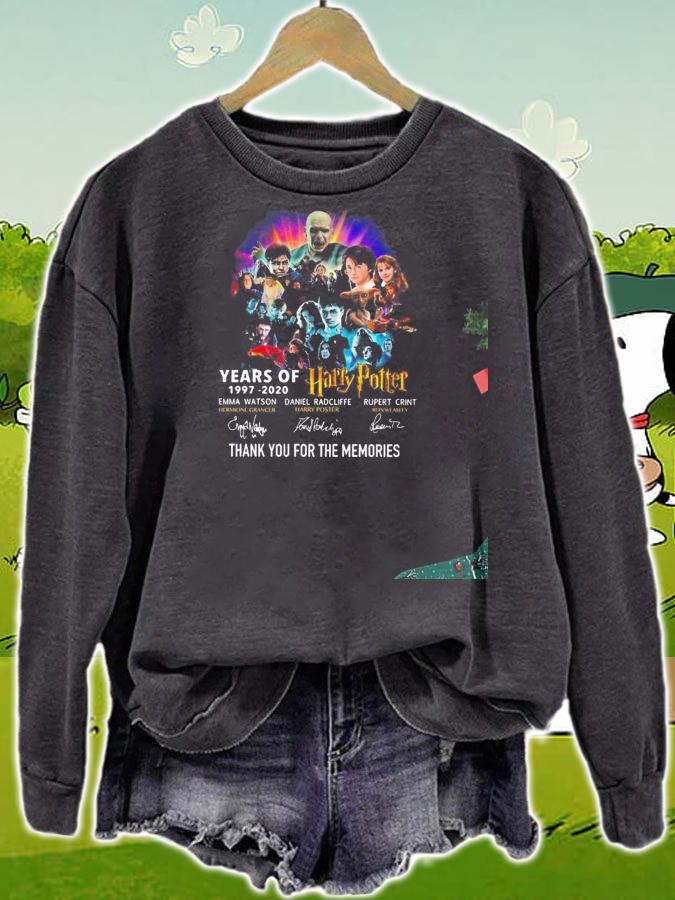 23 Years Harry Potter 1997 2020 Thank Memories t-shirt sweatshirt