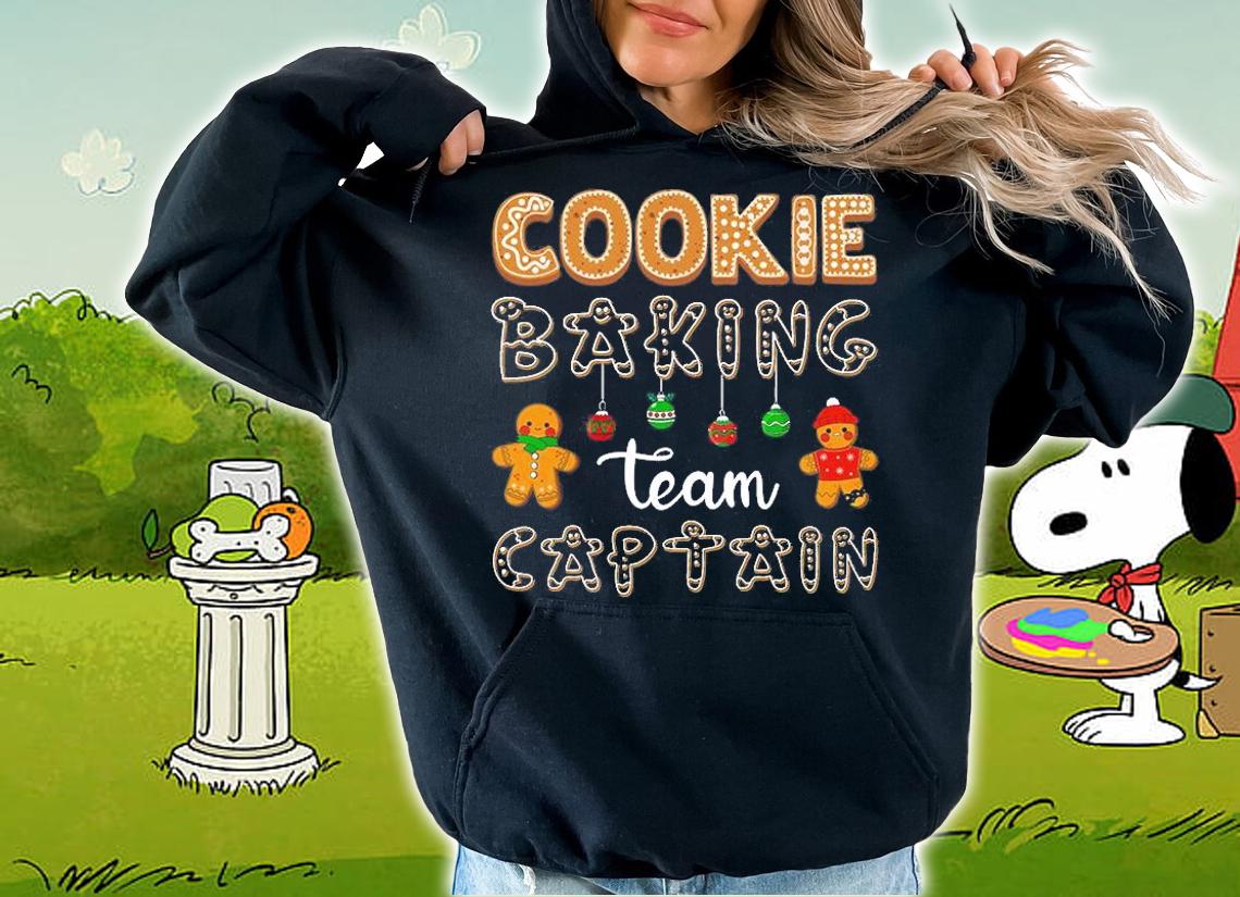 Cookie Baking Team Captain Shirt hoodie
