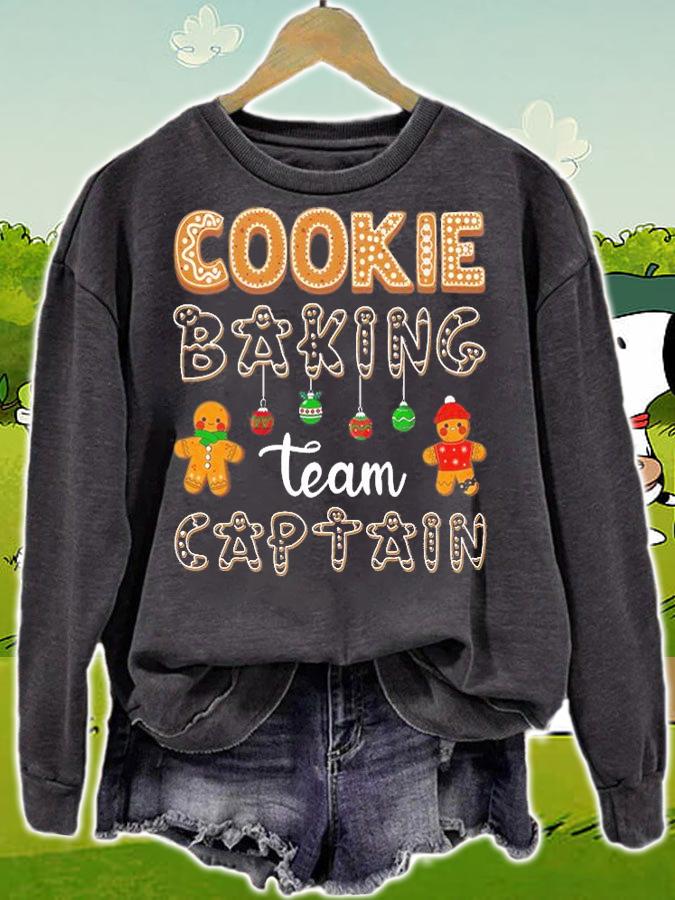 Cookie Baking Team Captain Shirt sweatshirt