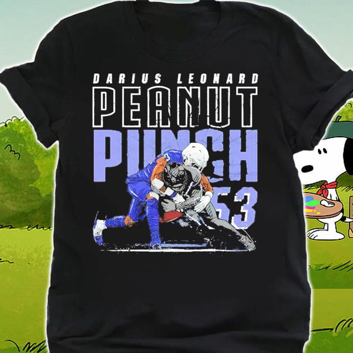 Darius Leonard Peanut Punch Indianapolis Football Shirt shirt