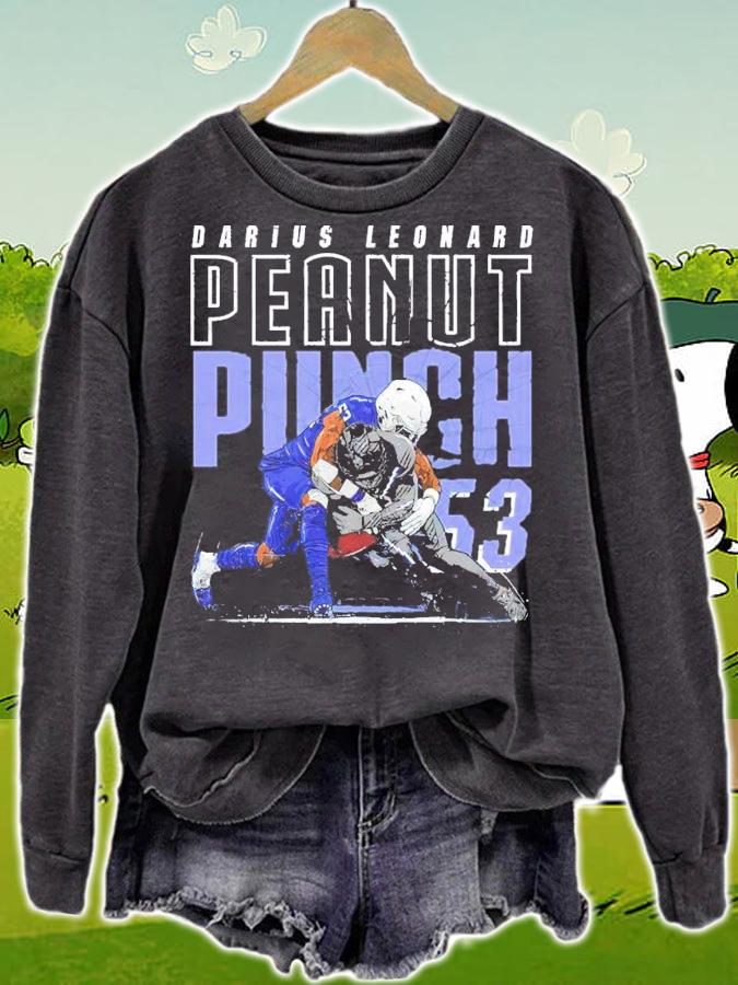 Darius Leonard Peanut Punch Indianapolis Football Shirt sweatshirt