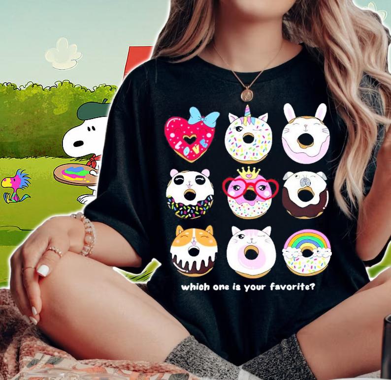 Donuts Which One Is Your Favorite Shirt woman shirt