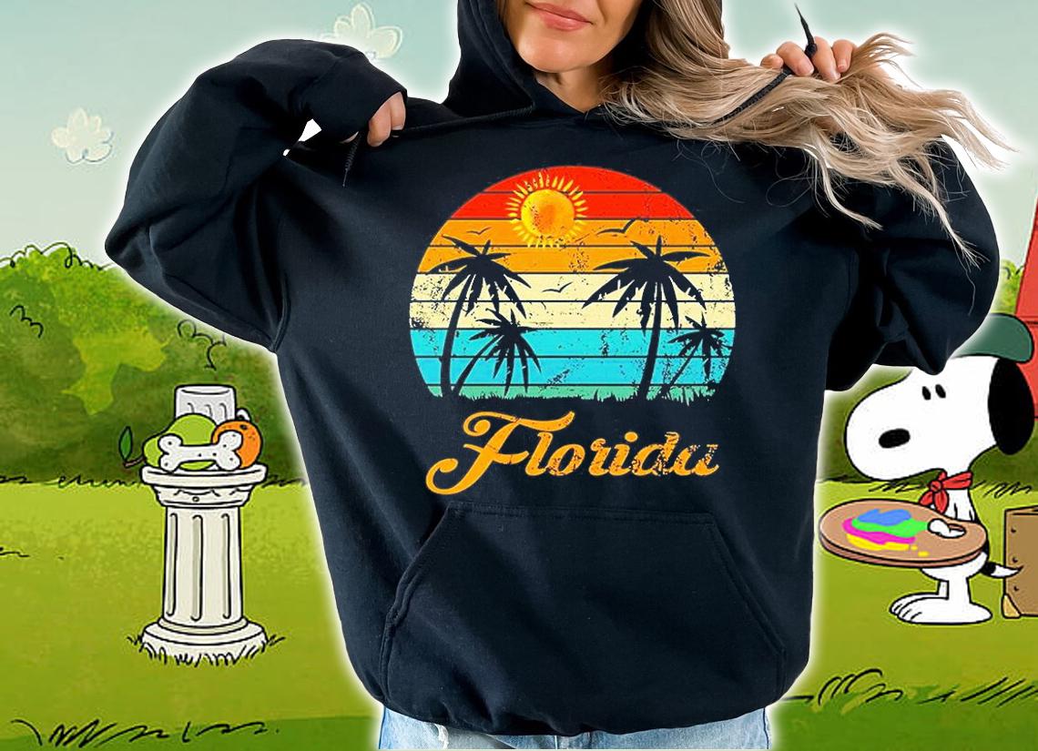 Florida Lover Retro Vintage T-Shirt hoodie