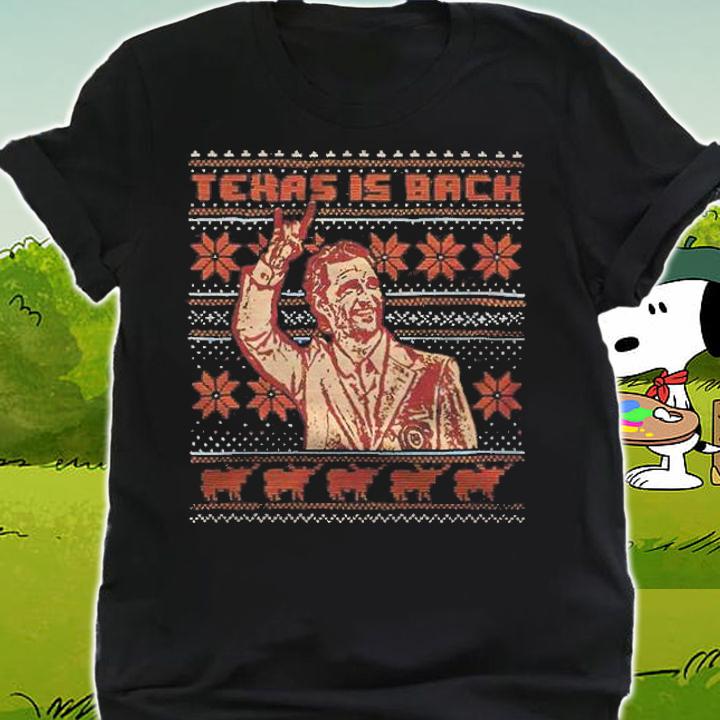 Hook 'Em Texas Is Back Christmas Shirt shirt
