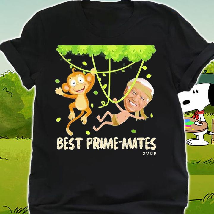 Joe Biden Best Prime-Mates Ever Silly Pun T-Shirt shirt