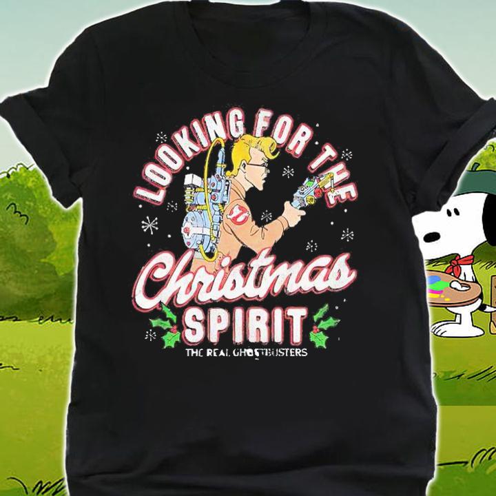 Looking For The Christmas Spirit Real Ghostbusters Shirt shirt