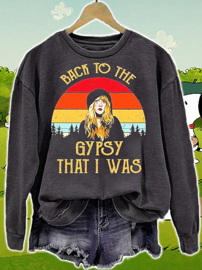 Stevie Nicks Back To The Gypsy That I Was T-Shirt sweatshirt