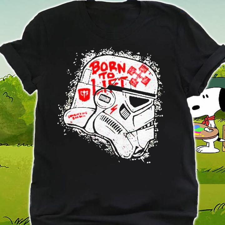 Stormtrooper Born To Lift T-Shirt shirt