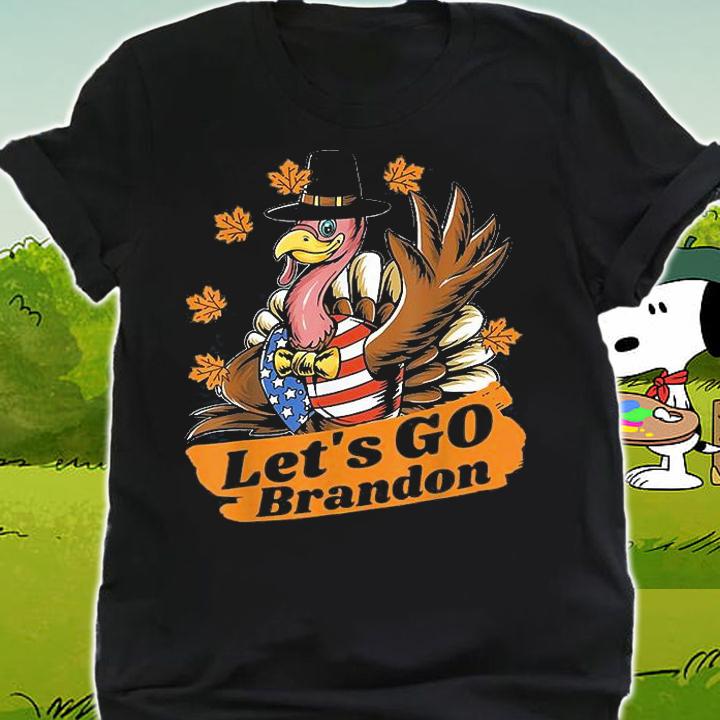 Thanksgiving Brandon Let's Go Brandon Joe Biden Funny T-Shirt shirt