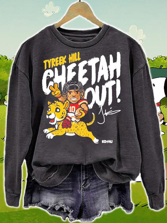Tyreek Hill Chiefs Cheetah Out Shirt sweatshirt