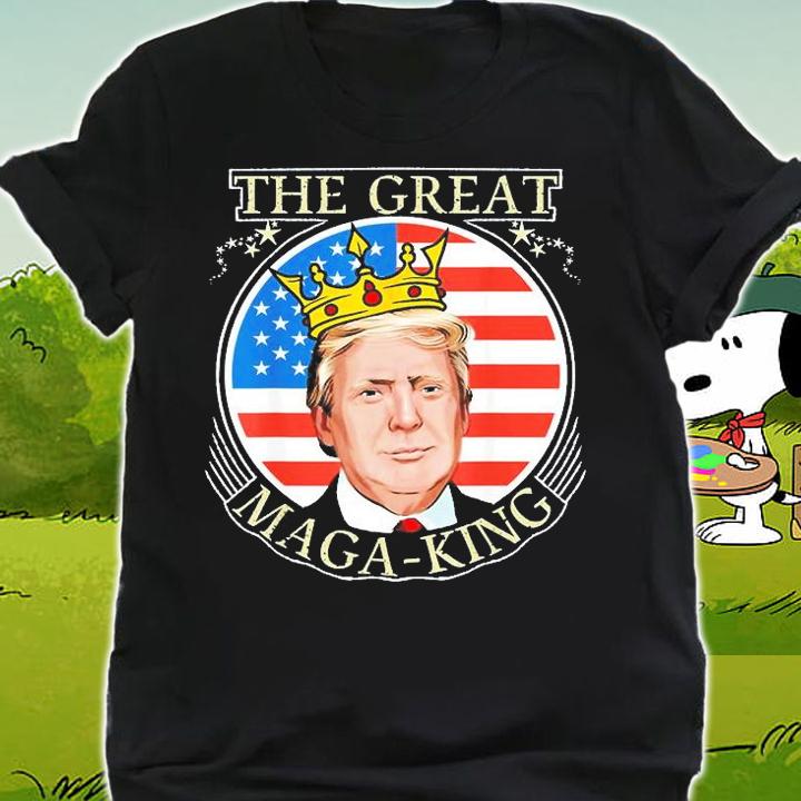 Ultra Maga The Great Maga King Trump T-Shirt shirt