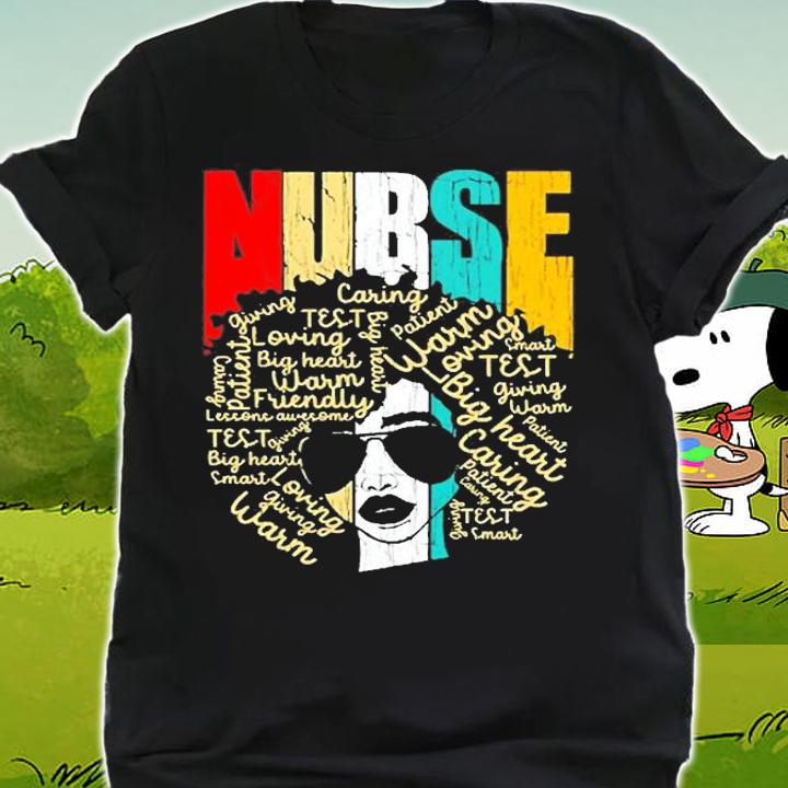 Womens Retro Vintage Nurse Nursing Costume African American T-Shirt shirt