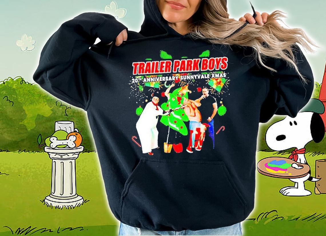 Trailer Park Boys 20th Anniversary sunnyvale Xmas T-shirt t-shirt hoodie