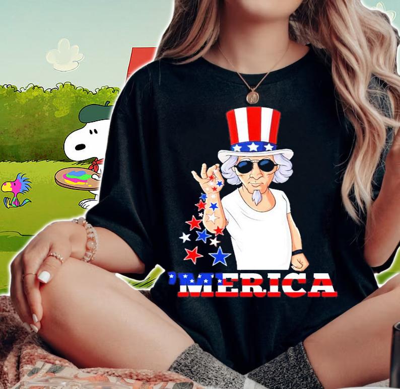 Uncle Sam 'Merican shirt t-shirt woman shirt