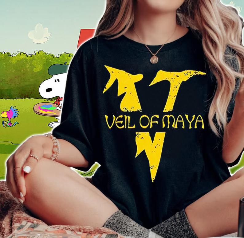 Veil Of Maya V logo t-shirt woman shirt