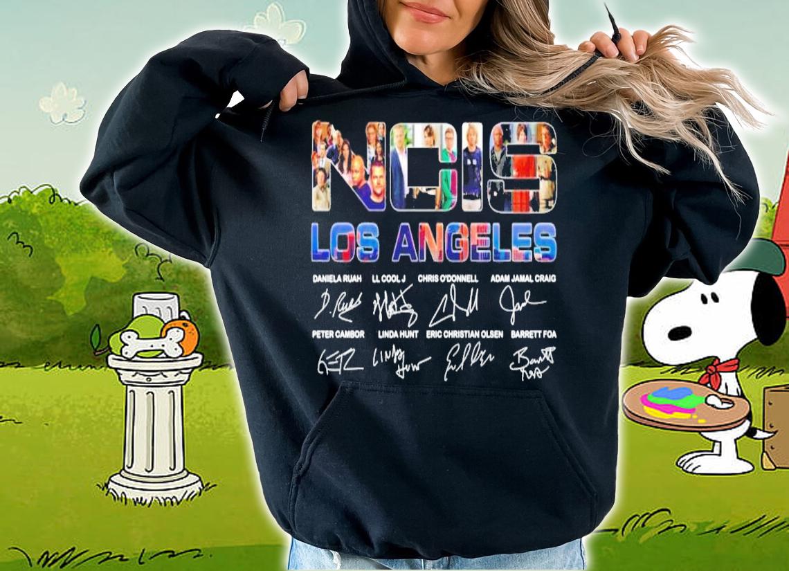 NCIS Los Angeles signature shirt hoodie