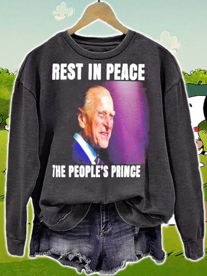 Prince Philip rest in peace the people's prince shirt sweatshirt