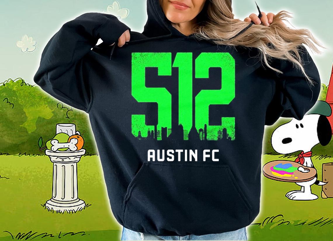 512 Austin FC Austin MLS shirt hoodie