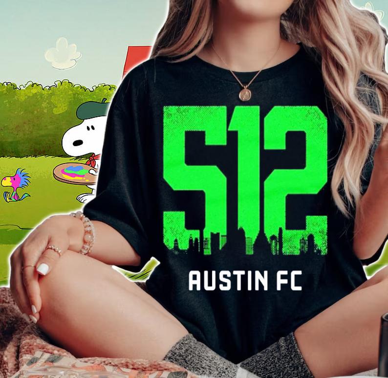 512 Austin FC Austin MLS shirt woman shirt