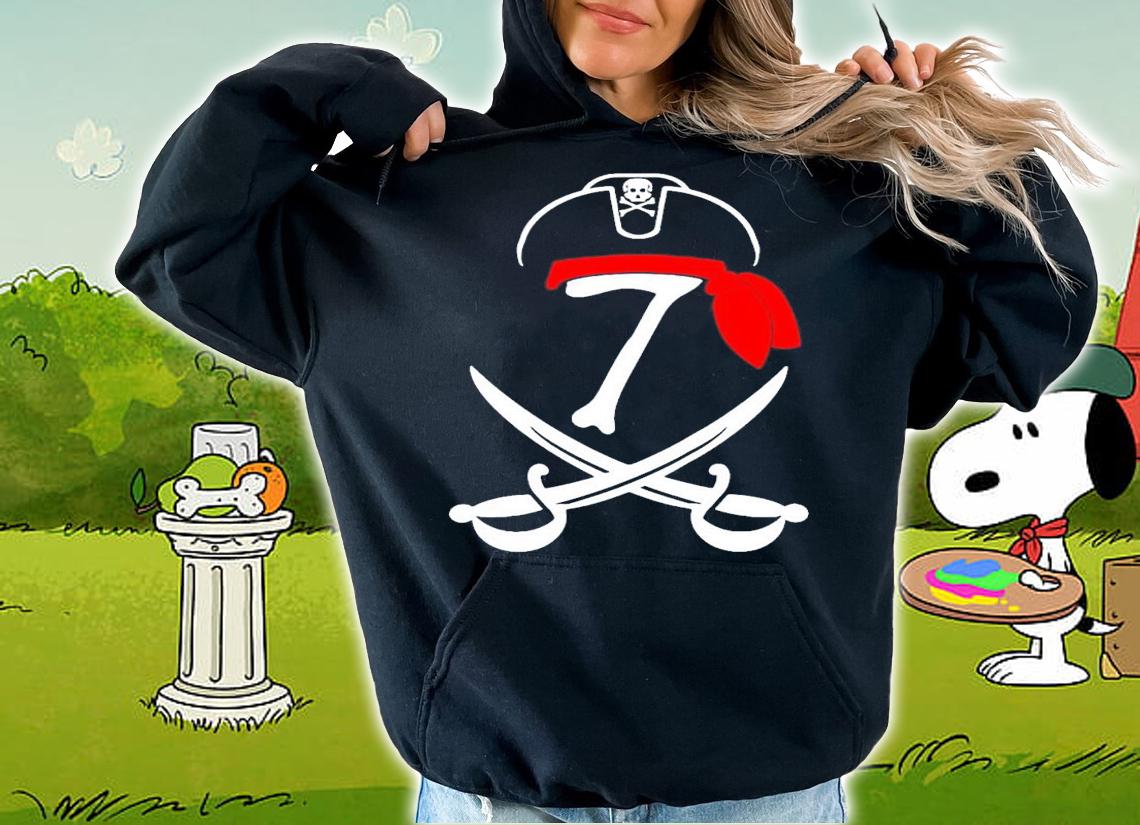 7th Pirate Birthday Party Theme shirt hoodie