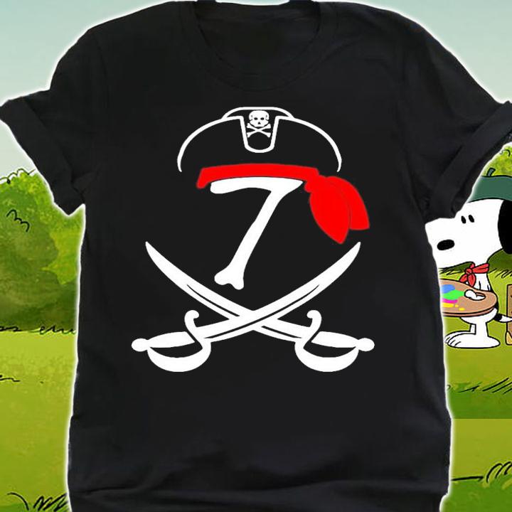 7th Pirate Birthday Party Theme shirt shirt