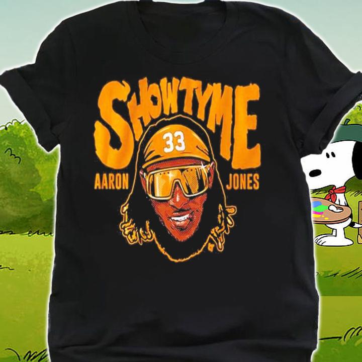 Aaron Jones Showtyme Glasses shirt shirt