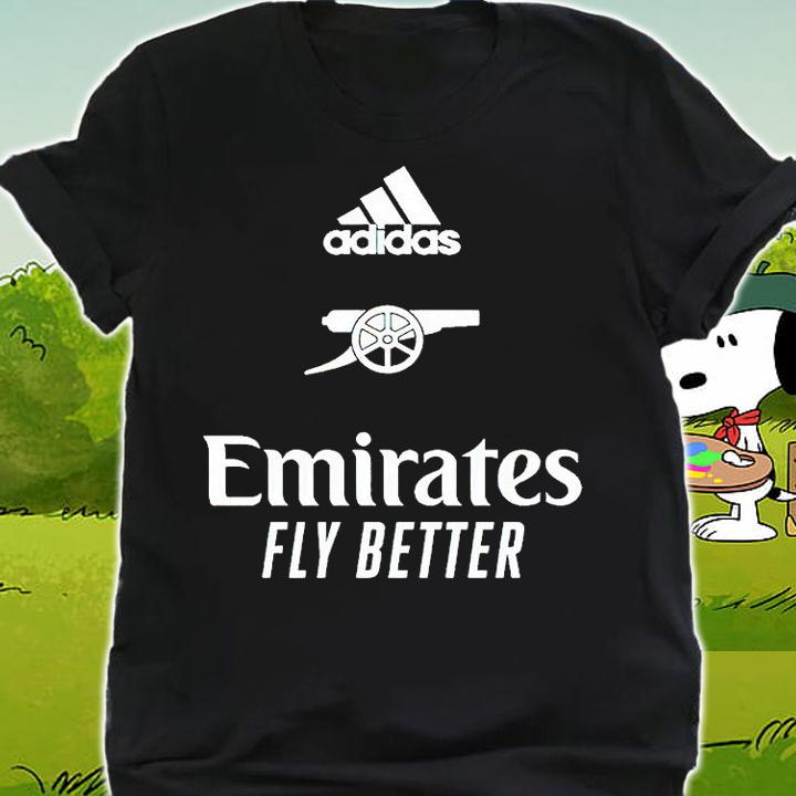 Adidas Arsenal Emirates fly better T-shirt shirt