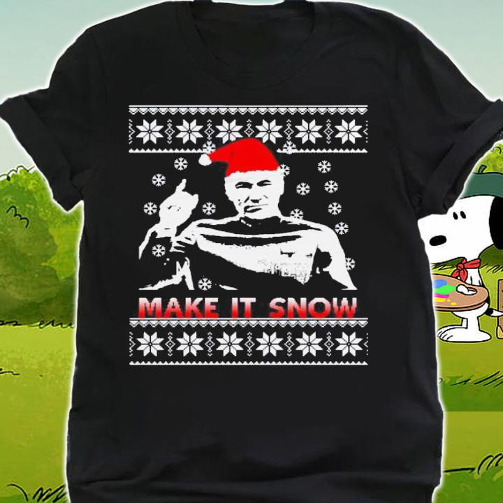 Captain Picard Make Snow Ugly Christmas Sweater t-shirt shirt