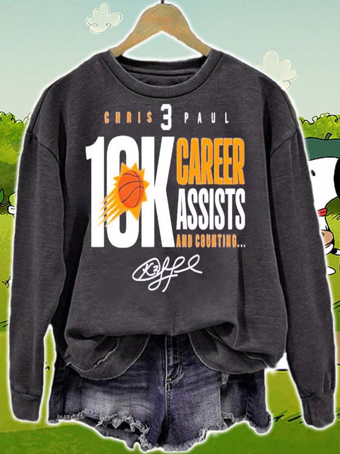 Chris Paul Phoenix Suns 10,000 Career Assists shirt sweatshirt