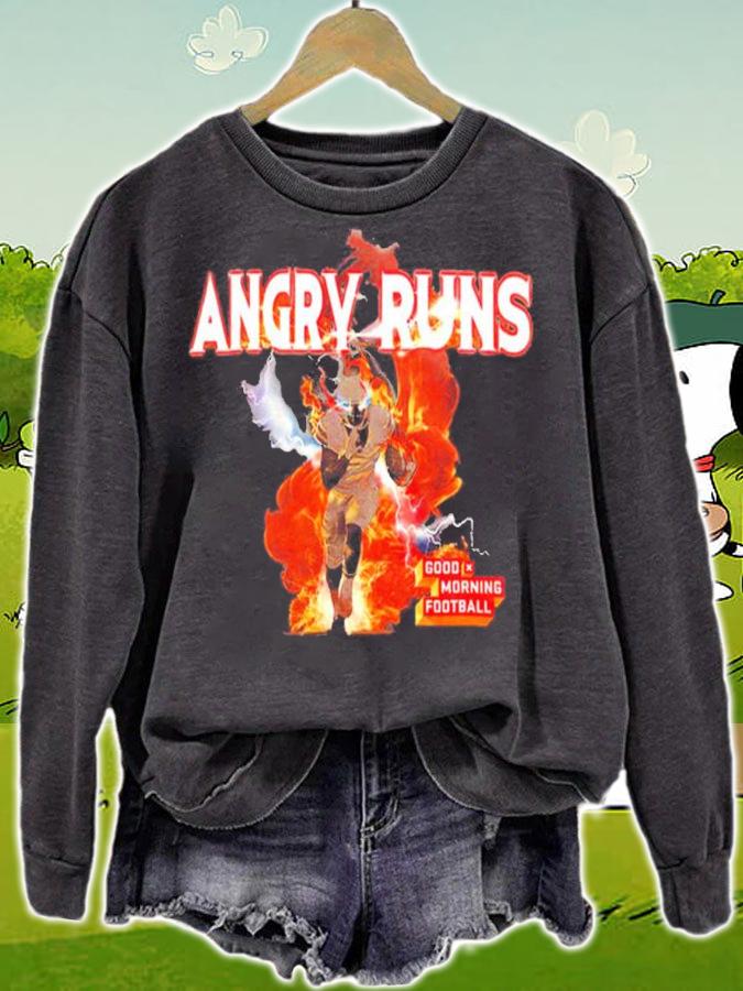 Angry Runs NFL shirt sweatshirt