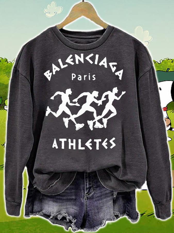 Balenciaga Paris Athletes T-shirt sweatshirt