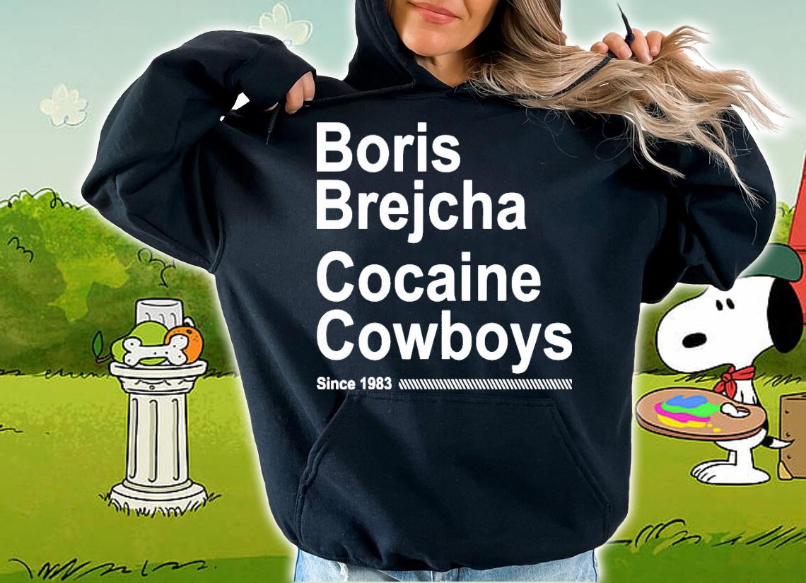 Boris Brejcha cocaine cowboys since 1983 shirt hoodie