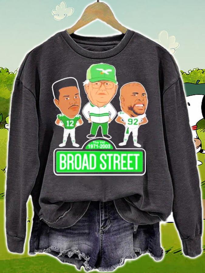 Broad Street Football 1971-2003 shirt sweatshirt