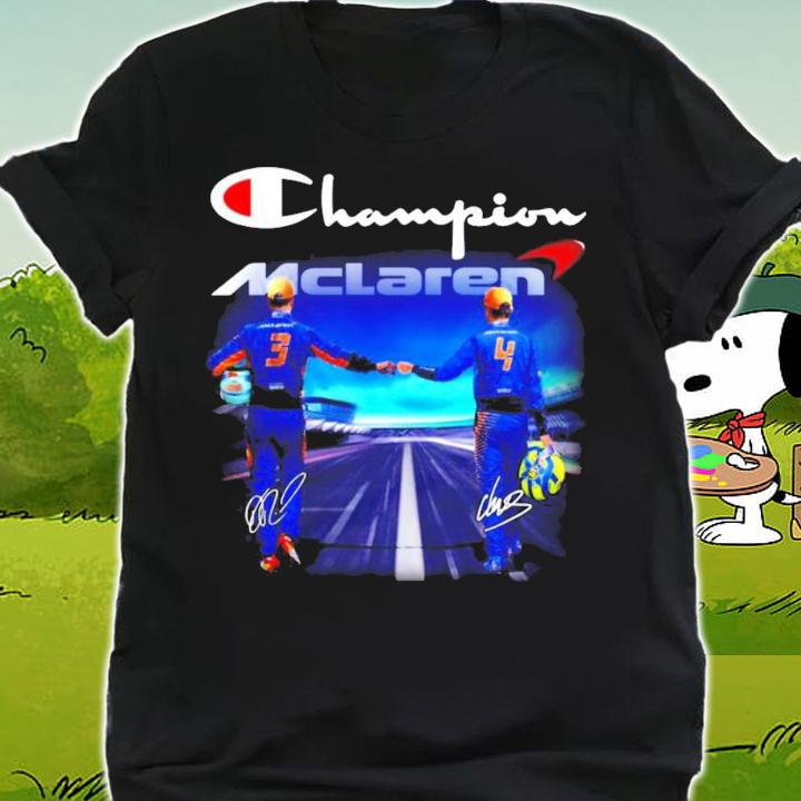 Champion McLaren signature shirt shirt